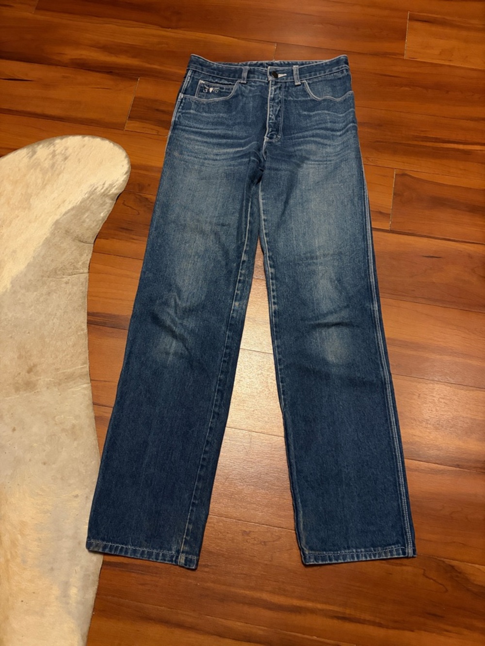 Sergio Valente Women’s Straight-Leg Jeans in Dark Blue Denim